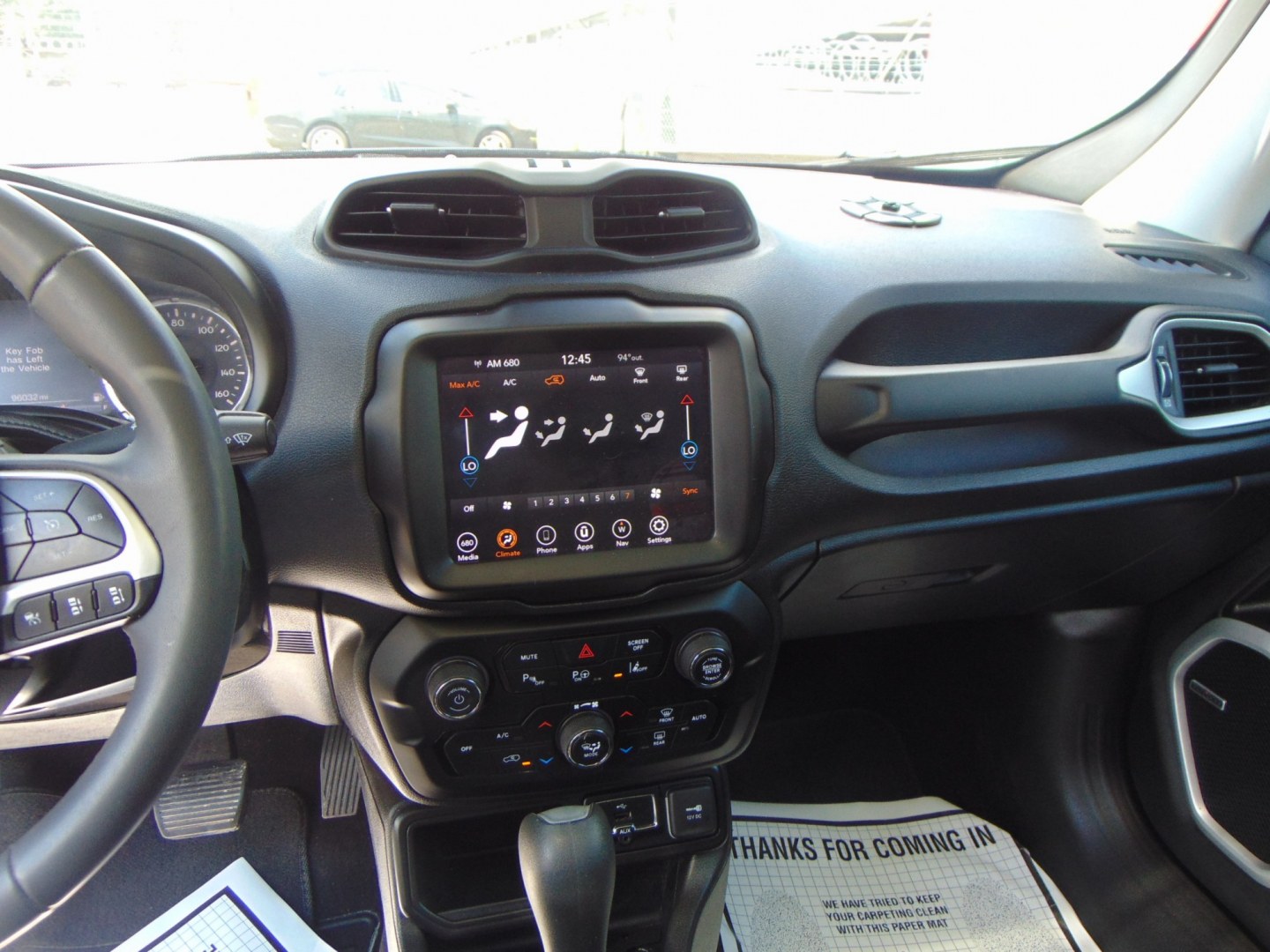 2021 Black Jeep Renegade (ZACNJCB13MP) with an 4-Cyl, Zero Evap M-Air, 2.4 Liter engine, Automatic, 9-Spd transmission, located at 2105 Dixie Hwy, Louisville, KY, 40210, (502) 772-3333, 38.220932, -85.795441- Photo#1