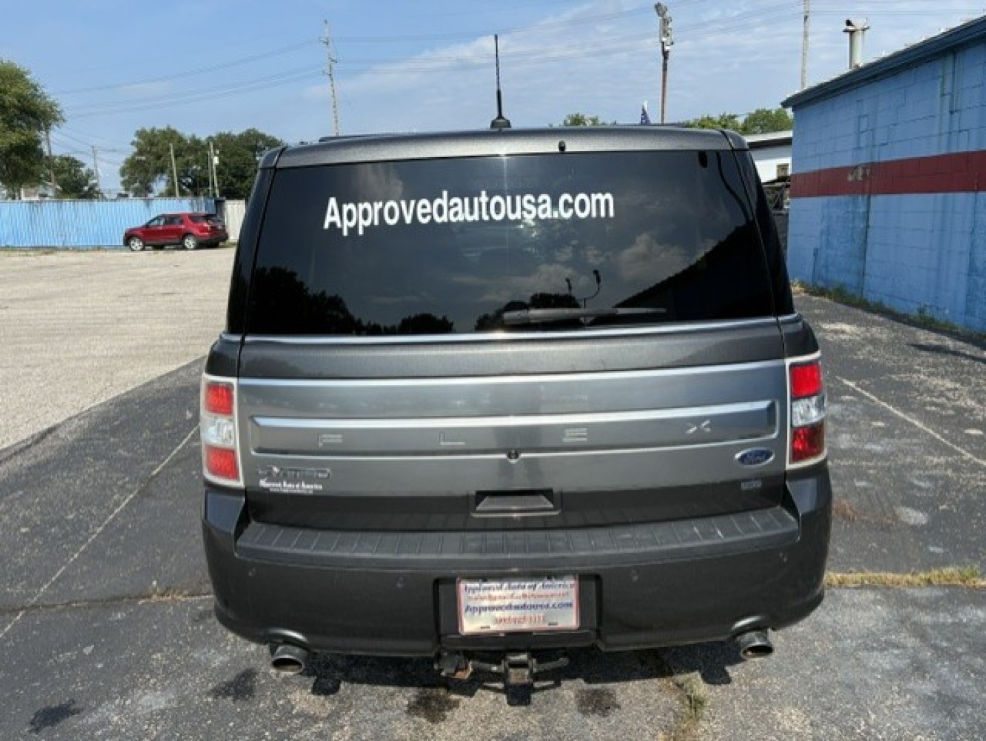 2019 Gray Ford Flex (2FMHK6D85KB) with an V6, EcoBoost, Twin Turbo, 3.5 Liter engine, Automatic, 6-Spd w/SelectShift transmission, located at 2105 Dixie Hwy, Louisville, KY, 40210, (502) 772-3333, 38.220932, -85.795441- Photo#5