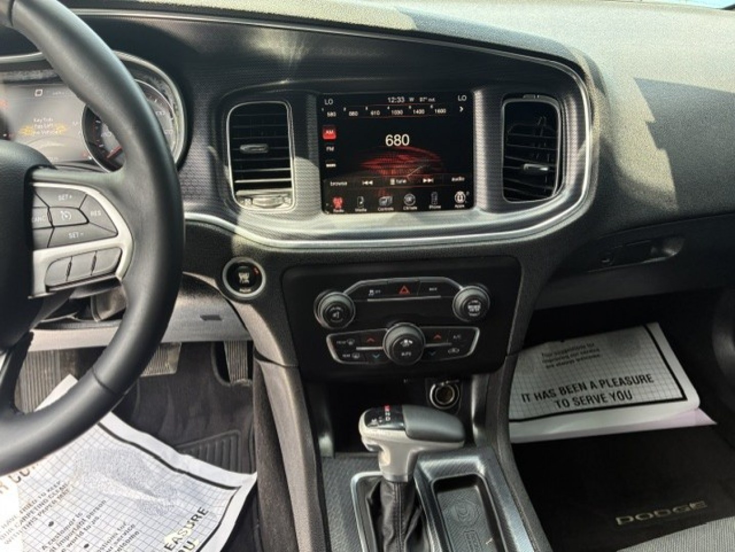 2015 Gray Dodge Charger (2C3CDXHG1FH) with an V6, 3.6 Liter engine, Auto, 8-Spd w/AutoStk transmission, located at 2105 Dixie Hwy, Louisville, KY, 40210, (502) 772-3333, 38.220932, -85.795441- Photo#7
