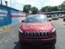 2015 Red Jeep Cherokee (1C4PJLCB3FW) with an V6, 3.2 Liter engine, Automatic, 9-Spd transmission, located at 2105 Dixie Hwy, Louisville, KY, 40210, (502) 772-3333, 38.220932, -85.795441- Photo#1