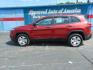 2015 Red Jeep Cherokee (1C4PJLCB3FW) with an V6, 3.2 Liter engine, Automatic, 9-Spd transmission, located at 2105 Dixie Hwy, Louisville, KY, 40210, (502) 772-3333, 38.220932, -85.795441- Photo#2